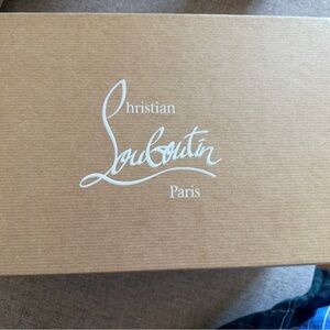 Christian Louboutin Tan Shoe Box